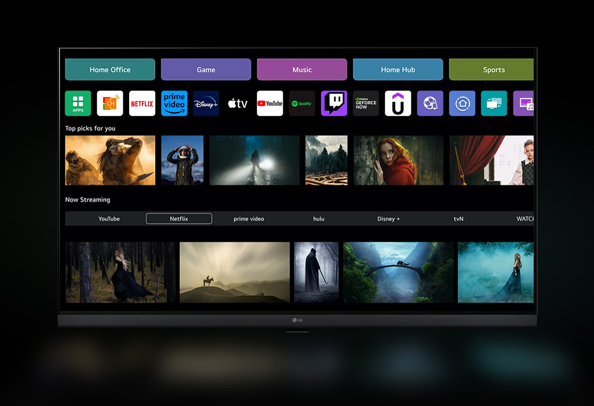 Απεικονίζεται ο συγχρονισμός webOS 23.